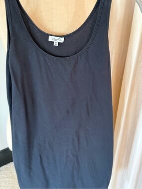 Splendid Black Scoop Neck Tank